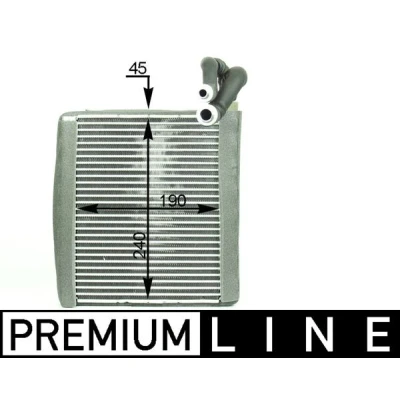 Abbildung von MAHLE ORIGINAL AE 120 000P Verdampfer ohne Expansionsventil