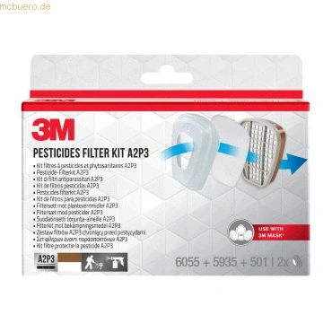 Abbildung von 3M Filterkit Pestizid A2P3 6003BC1