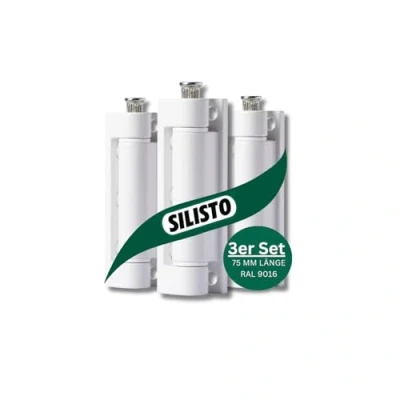 Abbildung von Silisto Fensterbeschlag Fenster Scharniere 3er Set (75 mm, 3 St)