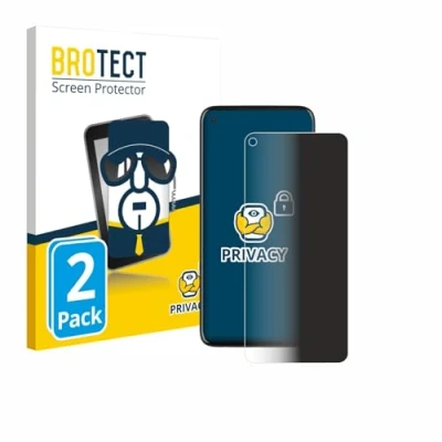 Abbildung von BROTECT (2 Stück Anti Spy Blickschutzfolie für Motorola Moto G Pro Privacy Screen Protector [Displayschutz Folie, Sichtschutz, Blaulichtfilter]