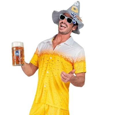 Abbildung von Widdmann T Shirt Bier Hemd Das richtige für Leute mit bierseligem Humor