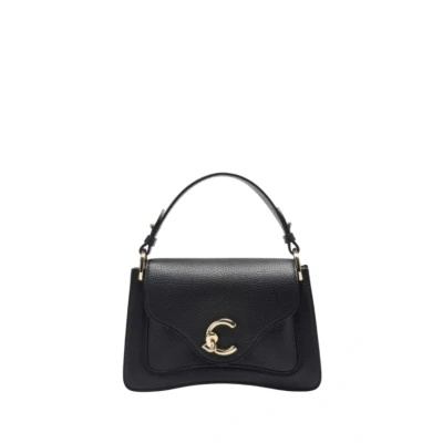 Abbildung von Coccinelle C Me Grained Leather Handbag Noir