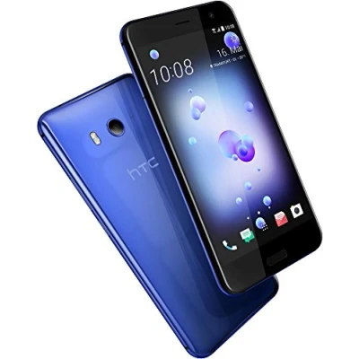 Abbildung von HTC U11 Smartphone (13,97cm (5,5 Zoll), 16 MP Frontkamera, 64GB Speicher, Android) Sapphire Blue, mit Alexa Integration