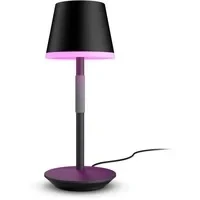 Abbildung von Philips Hue Go Tischlampe Weiß und Farbe Schwarz
