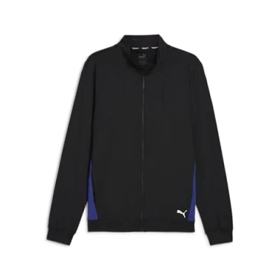 Abbildung von Puma FULL ZIP Jacket Sweatjacke blacklapis lazuli, Herren, Größe: XL, black lapis lazuli