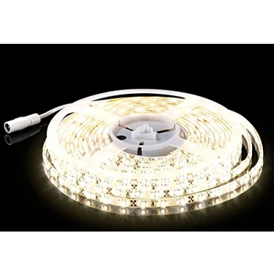Abbildung von PEARL LED Band: Streifen LE 300MA, 3 m, warmweiß, Outdoor IP65 (LED Lichtband außen, Weiss, Lichtstreifen Außenbereich)