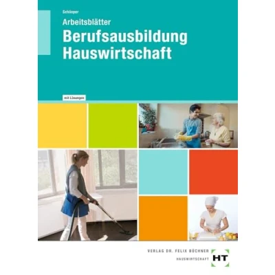 Abbildung von Berufsausbildung Hauswirtschaft Arbeitsblätter mit eingetragenen Lösungen