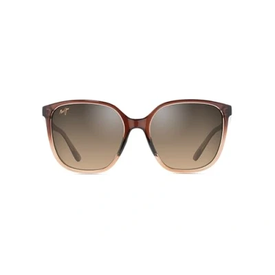 Abbildung von Maui Jim Unisex Sunglasses, hcl good fun rootbeer fad, 57/19/145