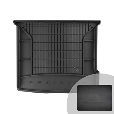 Abbildung von FROGUM ProLine 3D Gummimatte Exklusive Auto Kofferraummatte Kofferraumwanne für Mercedes Benz GLE W292 2015 2019 Bequemer Organiser Die höchsten Kanten