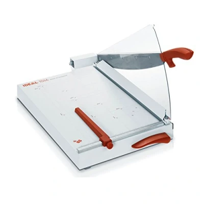 Abbildung von IDEAL 1046 Schneidemaschine, Hebelschneider, Papierschneider bis DIN A3, Tischgröße 356 x 510 mm, Schnittlänge 460 Kapazität 30 Blatt