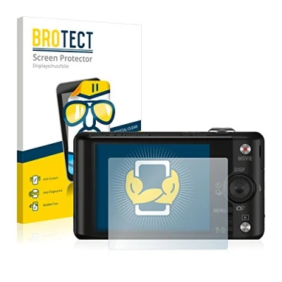 Abbildung von BROTECT (2 Stück Schutzfolie für Sony Cyber Shot DSC WX220 Displayschutz Folie Ultra Klar