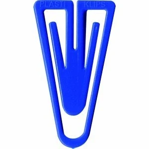 Abbildung von Laurel 503212 Klammern Plastik 35 mm antimagnetisch 200 Stück blau