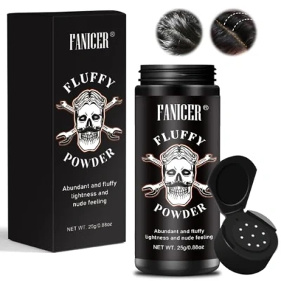 Abbildung von 25g Styling Powder mit Matt Effekt,Stylingpulver,Griffigeres Haar,Haar Puder Männer Frauen Styling,Haarpuder Volumen Mattem Effekt Für &amp; Männer,Matte Textur, Lang Anhaltender Halt