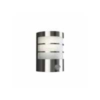 Abbildung von Philips myGarden LED Calgary Wandleuchte mit Bewegungsmelder, 60 W, Edelstahl