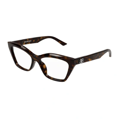 Abbildung von Balenciaga BB0342O 006 Brille 55/16/145