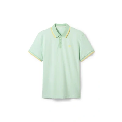 Abbildung von TOM Tailor Poloshirt, Herren, Größe: XL, White mint twotone