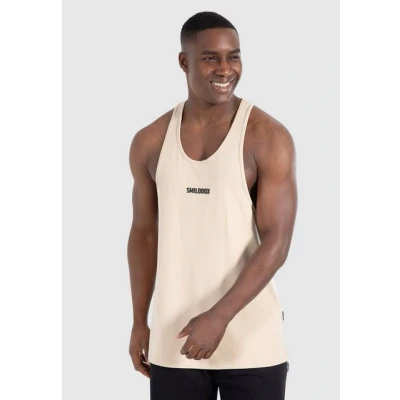 Abbildung von Smilodox Stringer LENO Top, Herren, Größe: Small, Creme