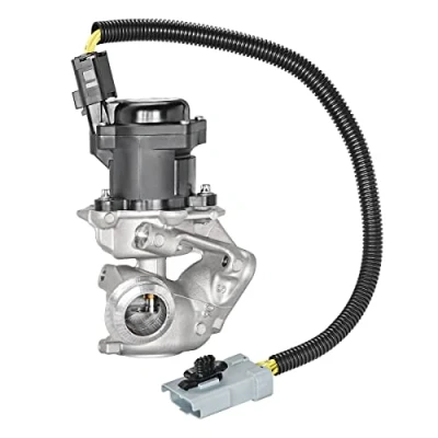 Abbildung von VALEO ORIGINAL PART 700409 AGR Ventil elektrisch ohne Kühler, mit Dichtungen Unterdruck Bypass, Schelle FORD: Focus C Max