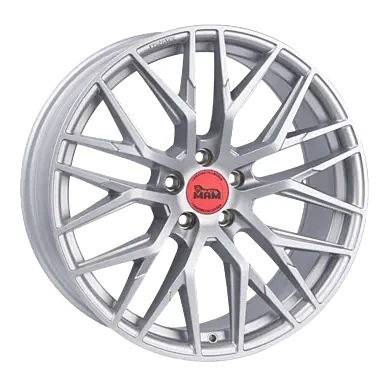 Abbildung von MAM 5 loch 19Zoll 112mm Alufelge RS4 mattsilber MAMRS48519511230MSL Felge