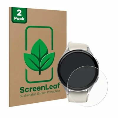 Abbildung von ScreenLeaf (2 Stück Schutzfolie für Hama 8900 (42 mm) [nachhaltiger Displayschutz, Folie, transparent, kratzfest]