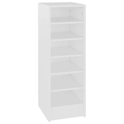 Abbildung von vidaXL Schuhschrank Schuhablage Schuhregal Schuhaufbewahrung Schuhständer Regal Schrank Schuhkommode Schuhorganizer Weiß 60x35x92cm Holzwerkstoff