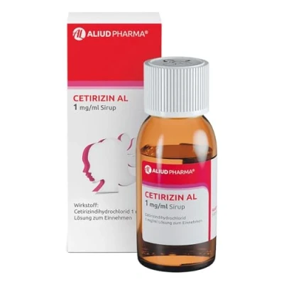 Abbildung von Cetirizin AL 1 mg/ml Sirup 75 ml