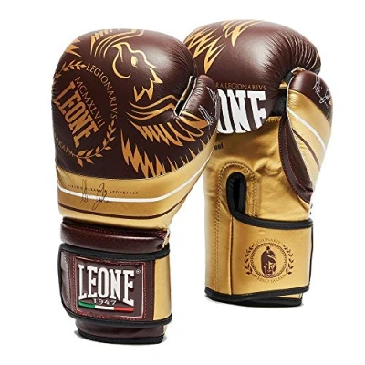 Abbildung von LEONE 1947 Boxhandschuhe Legionarivs Boxhandschuhe, Unisex Erwachsene, Bordeaux, 10 Unzen