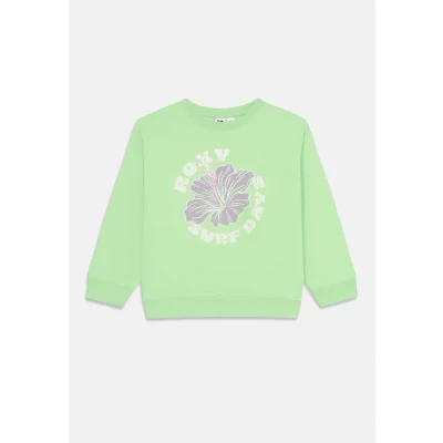 Abbildung von Roxy Morning HIKE Sweatshirt, Damen, Größe: 116, Pistachio green