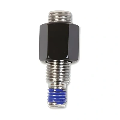 Abbildung von Spiegeladapter Highsider M10 x 1,25 auf M8 schwarz