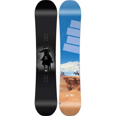 Abbildung von Nitro Snowboards Herren T1 BRD &amp; Wide &#039;25, Freestyleboard, Twin, Cam Out Camber, Park