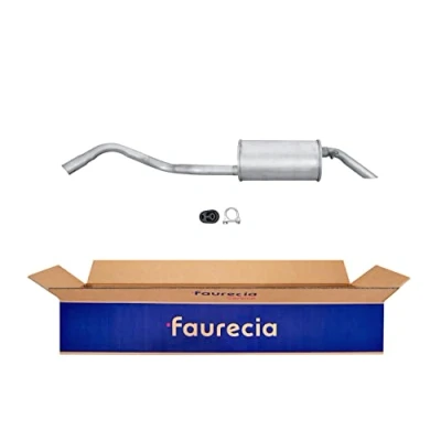 Abbildung von HELLA 8LD 366 029 791 Endschalldämpfer hinten mit Anbauteilen FORD: Escort 5 Kombi