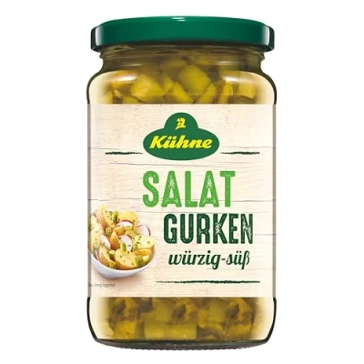 Abbildung von Kühne Salat Gurken würzig süß