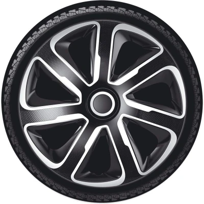 Abbildung von AutoStyle PP 5305SB Radblenden 15Zoll schwarz/carbon