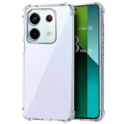 Abbildung von Cool Schutzhülle für Xiaomi, Redmi Note 13 Pro, 5G, stoßfest, transparent