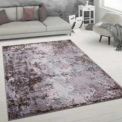 Abbildung von Paco Home Teppich &quot;Catania 841&quot;, rechteckig, Kurzflor, modernes Design, ideal im Wohnzimmer &amp; Schlafzimmer