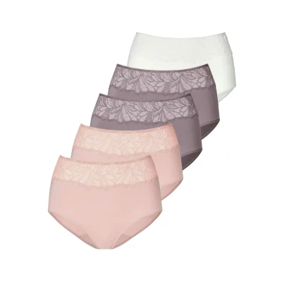 Abbildung von Lascana 5 PACK Shapewear Rosé taupe creme, Damen, Größe: 48/50, creme