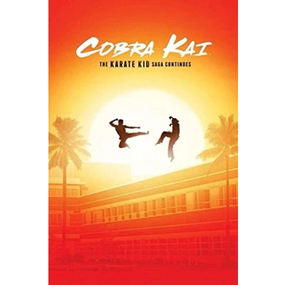 Abbildung von Cobra Kai Poster, Papier, Mehrfarbig, Standard