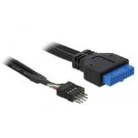 Abbildung von USB 2.0 Adapterkabel, 8 Pin Header Stecker &gt; 3.2 Buchse