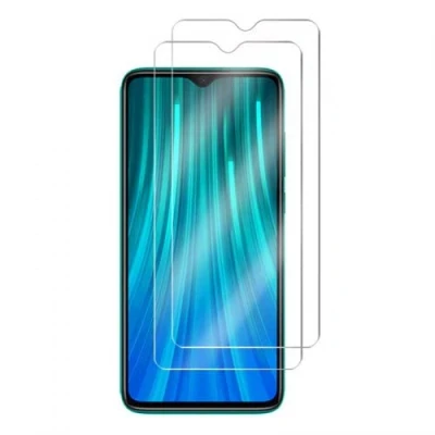 Abbildung von Cracksin Panzerfolie kompatibel mit Xiaomi Redmi Note 8 Pro [2 Stück] Displayschutzfolie,Schutzfolie [kein Glas] Panzerglas 100% Fingerabdrucksensor Nano Glas 9H