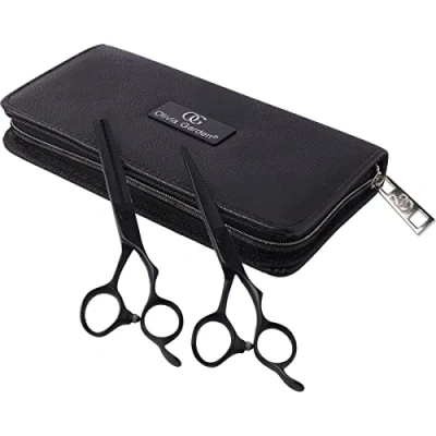 Abbildung von Olivia Garden Silk Cut PRO Matt Black 2er Set RH 5,75+Eff