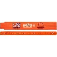 Abbildung von Wiha Maßband Elektriker Gliedermaßstab Longlife® 42068 Zollstock 2 m Kunstst