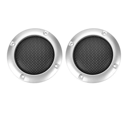 Abbildung von ASHATA 2X Lautsprecher Gitter Grill,2 Zoll Abdeckung Dekorationskreis Schutzgitter Dekorgitter, Audio System Abdeckgitter Speaker Cover für
