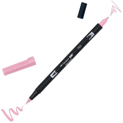 Abbildung von Tombow brush pen ABT dual Pink