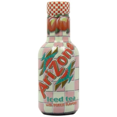 Abbildung von Arizona Peach Iced Tea 500 ml (Pack of 6)