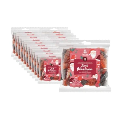 Abbildung von naschlabor x Gute Laune Fruchtsaftbär Weihnachten sortenreine Fruchtsäfte Ohne künstliche Farbstoffe und Geschmacksverstärker Gluten Laktosefrei (Zimt Nikoläuse) 23x150g