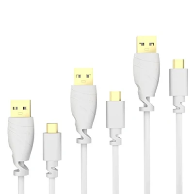 Abbildung von KabelDirekt Micro USB Kabel 3x 1m (USB 2.0, Ladekabel, Datenkabel, weiß) TOP Series
