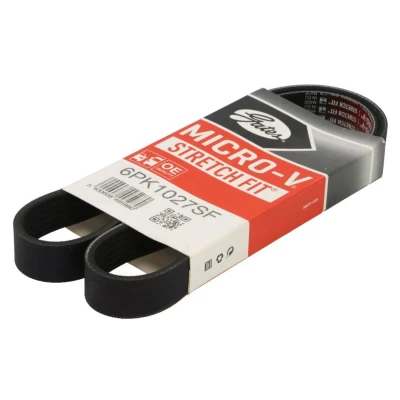 Abbildung von GATES 6PK1027SF Keilrippenriemen 1027 6 PA (Polyamid), EPDM (Ethylen Propylen Dien Kautschuk) FORD: C Max 2, KUGA FOCUS 3 Turnier
