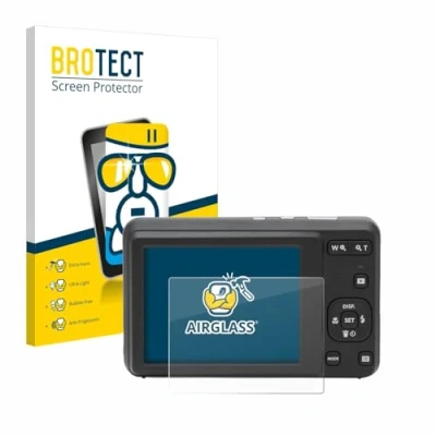 Abbildung von BROTECT Schutzglas für Kodak Pixpro FZ55 Schutzfolie Panzer Folie Glas [Extrem Kratzfest 9H, Anti Fingerprint, Ultra Transparent]