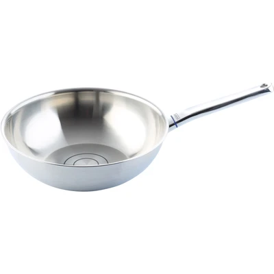 Abbildung von Johann Lafer Wok &quot;Lafer&quot;, Edelstahl 18/10, (1 tlg.), Ø 28 cm, Induktion