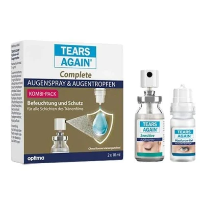 Abbildung von Tears Again Complete Augenspray &amp; Augent 2X10 ml